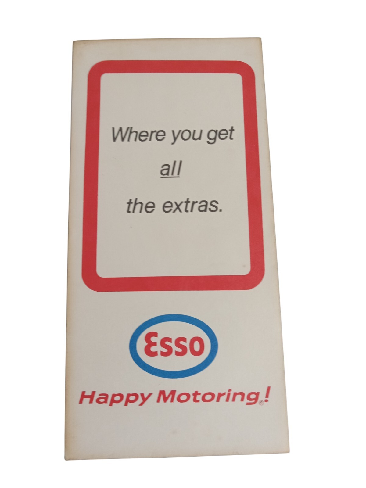 Vintage ESSO HUMBLE Credit Card Application With Pre-Paid Envelope Ephemera