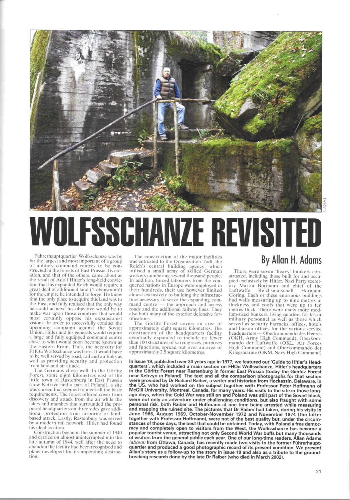 After The Battle Rommel Headquaters Wolfsschanze Australia Air Disaster