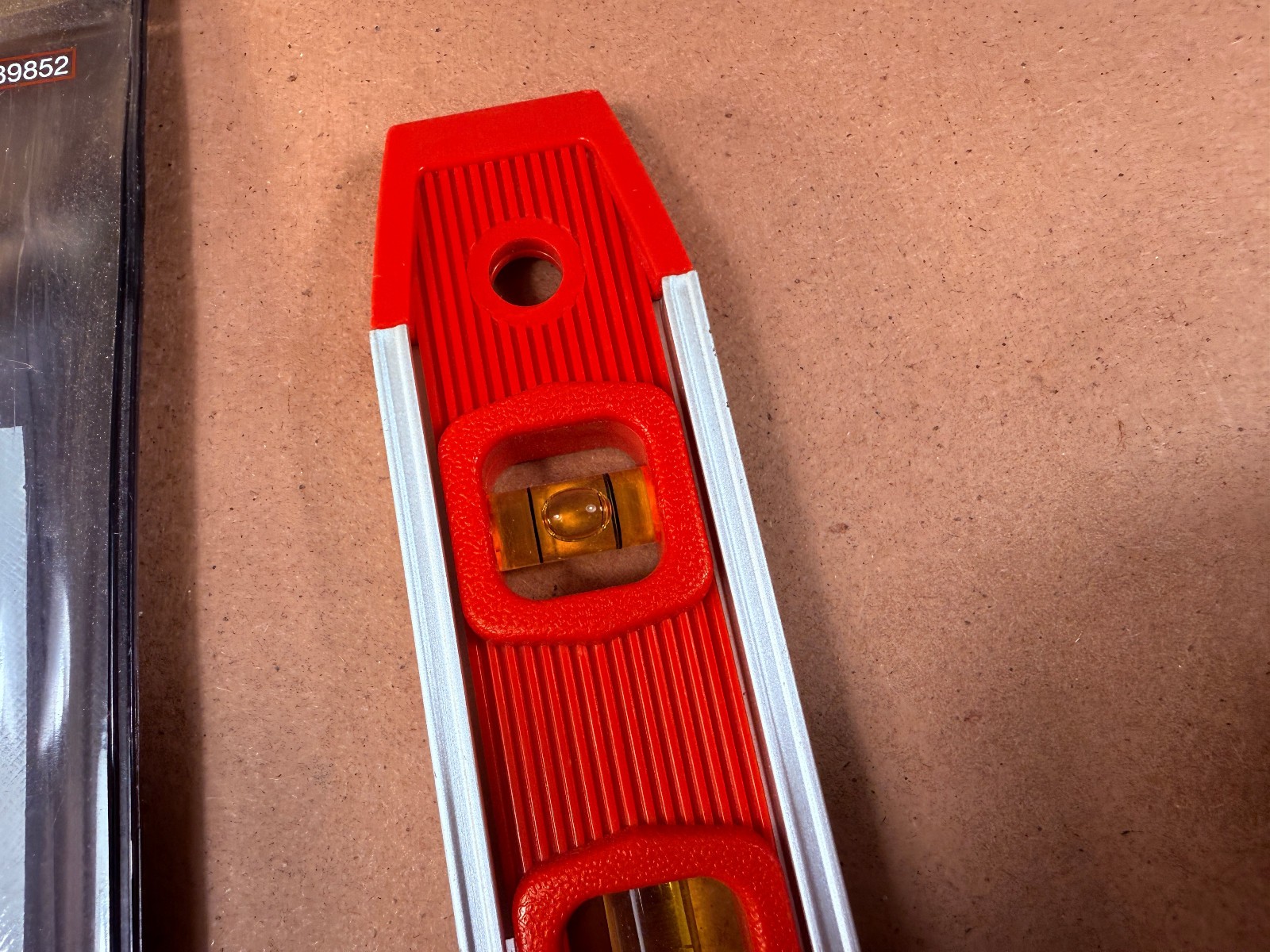 NEW Sears Craftsman USA Nos Torpedo Level 9” 39852 Red Magnetic w/ Pouch