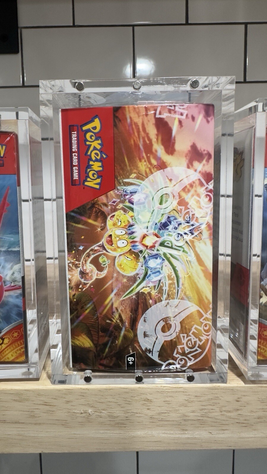 Pokemon Magnetic Booster Box Acrylic Case! Pokémon Card Protective Display!