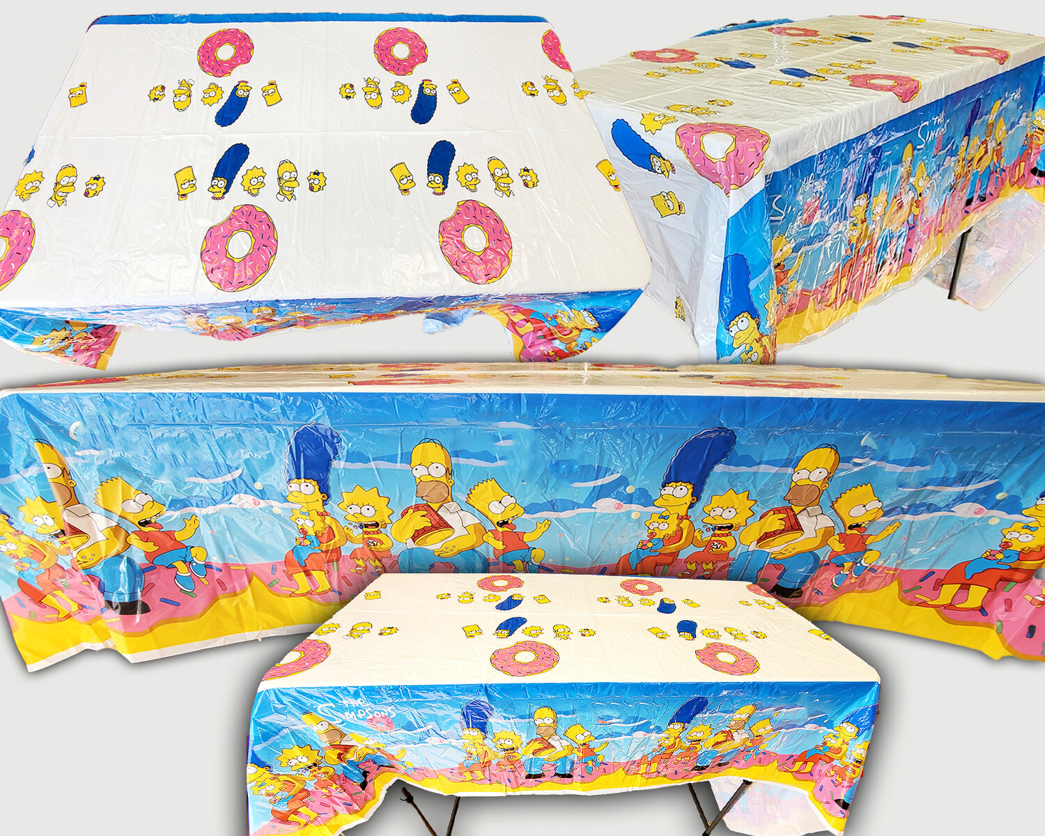 SIMPSONS cup plate banner birthday party supplies favor centerpiece decoration