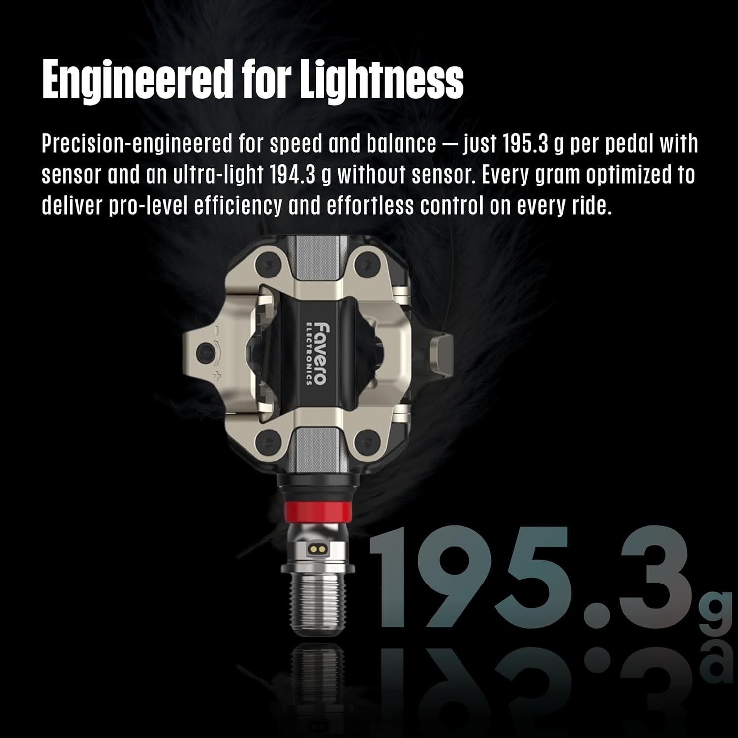 Favero Assioma PRO MX-1 MTB Power Meter Pedals with Extra SPD Cleats, Multi Tool