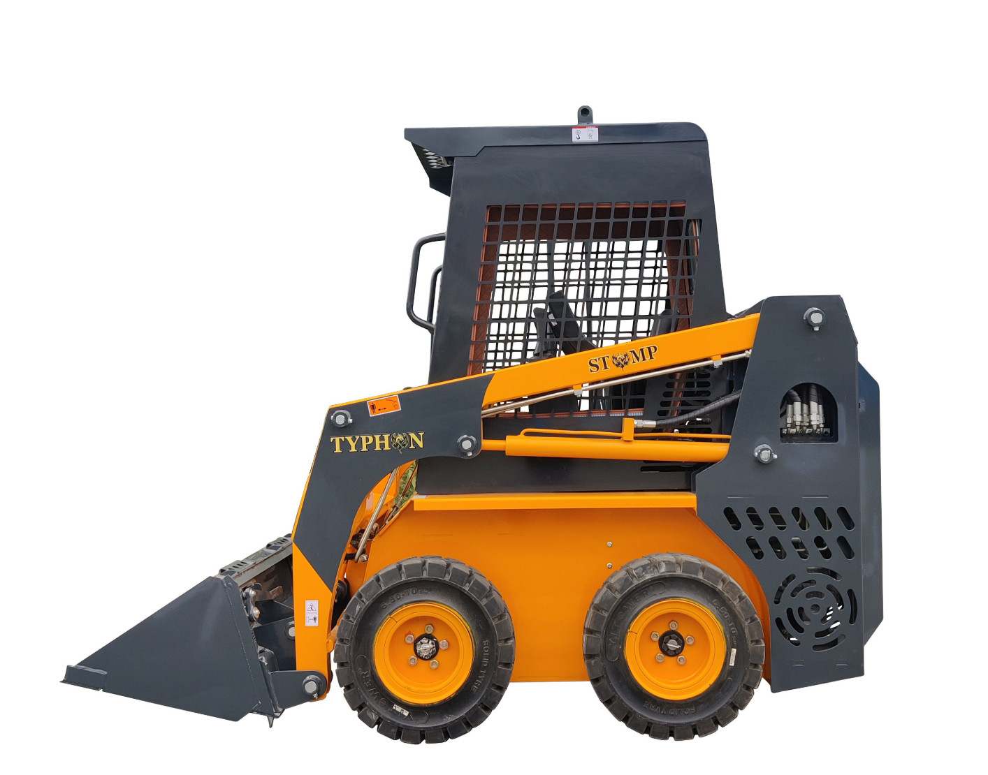 Brand New TYPHON STOMP Mini Skid Steer 35 HP SkidSteer Loader Gas EPA Engine USA