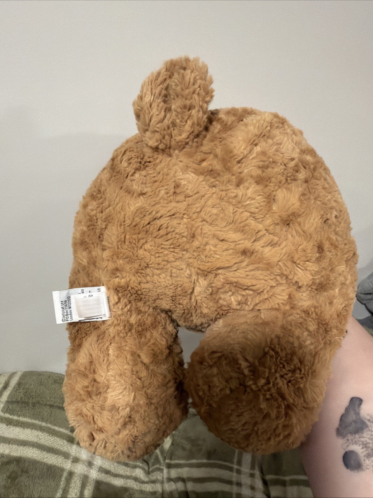 JELLYCAT ~ medium birch bunny AND huge bartholomew bear