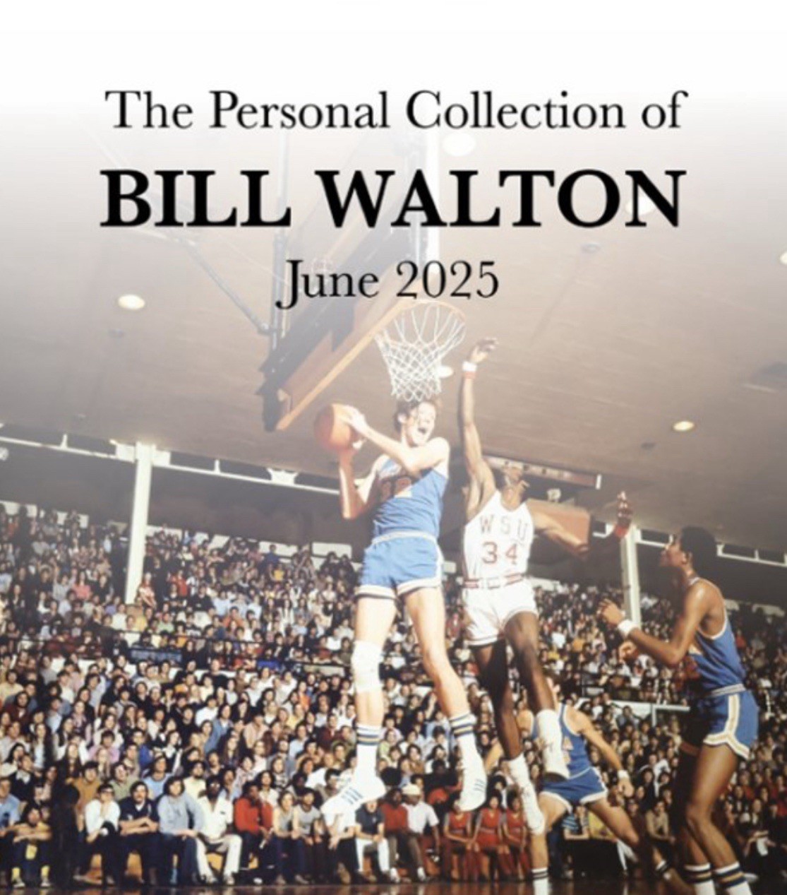 Bill Walton Personally Owned & Signed 1990-1991 Desk Calendar NBA NCAA