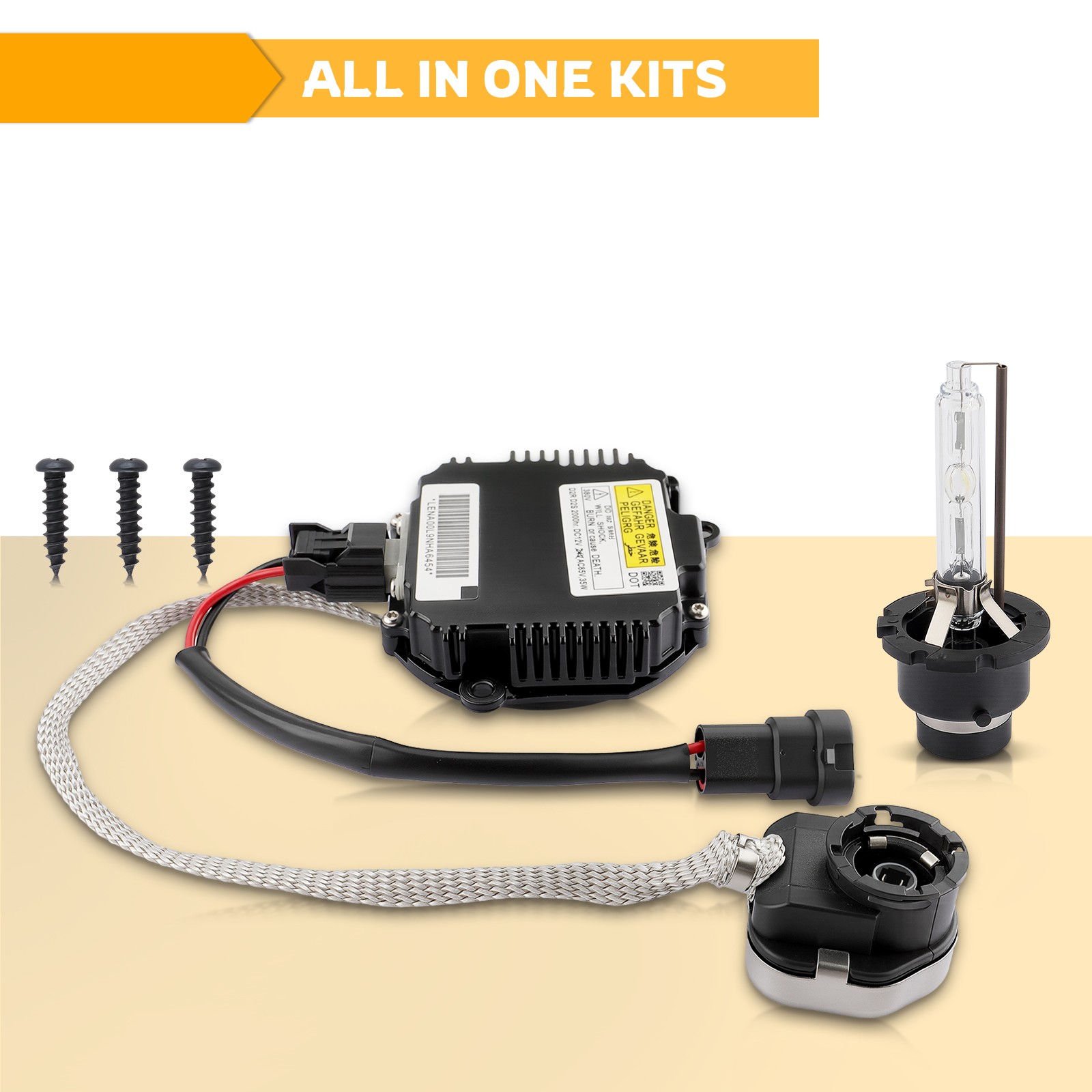 HID Xenon Headlight Ballast Control Module & Igniter & Bulb For Infiniti Nissan