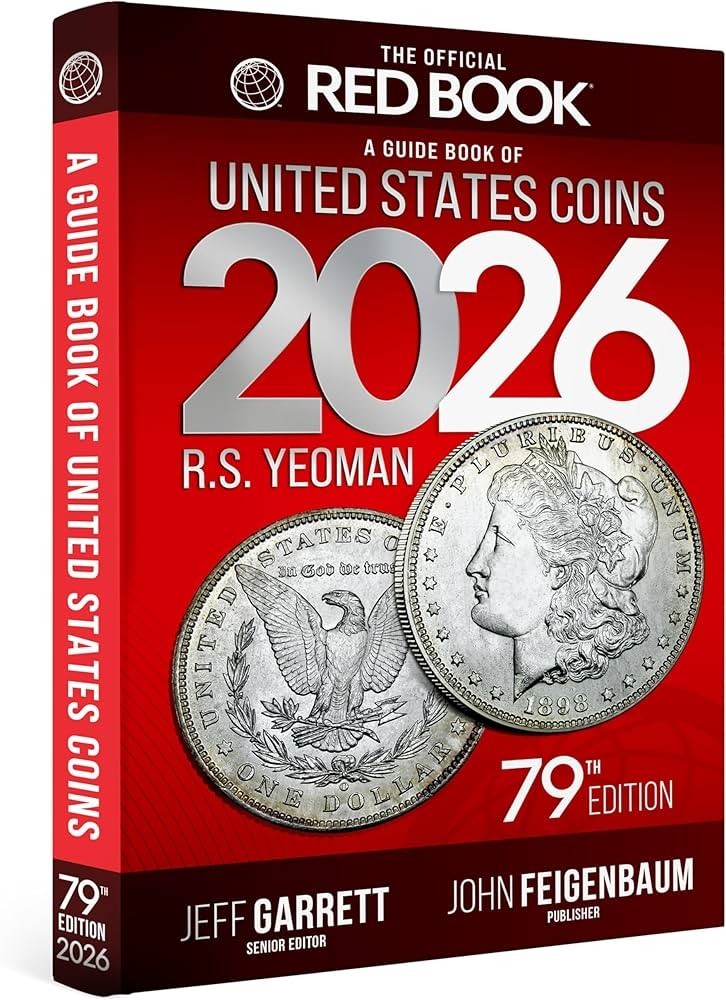 A GUIDE BOOK OF UNITED STATES COINS "RED BOOK" 2026 HARD COVER**FREE SHIPPING**