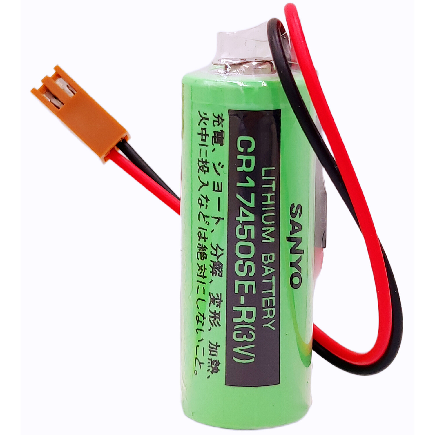 10 x 3V CR17450SE-R / A98L-0031-0012 2500mah PLC Battery For FANUC w/ Brown Plug