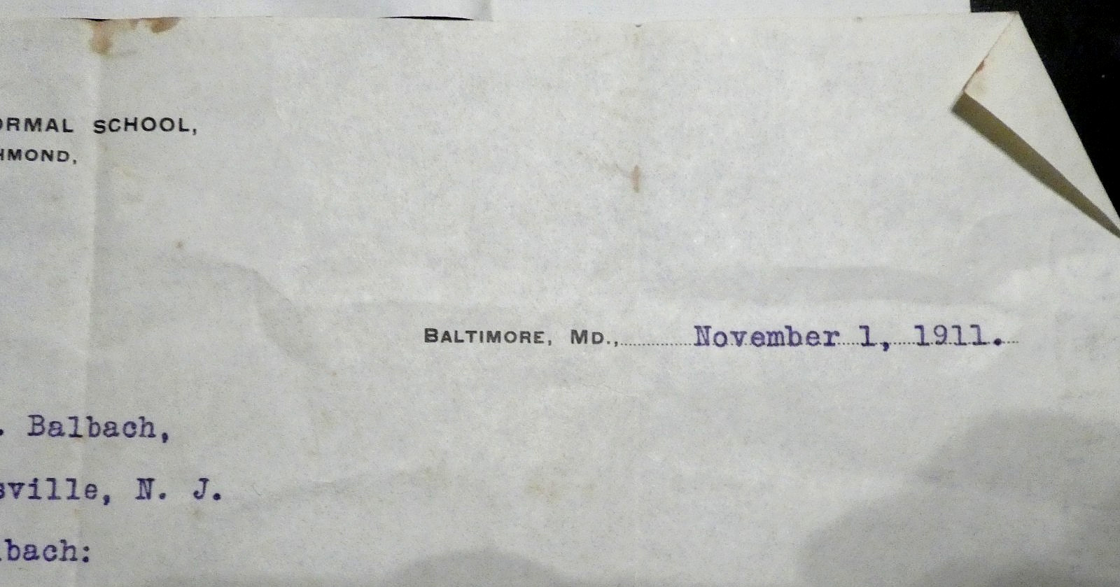 Cupid Intelligent Julia Anna Nenninger Balbach Correspondence letters