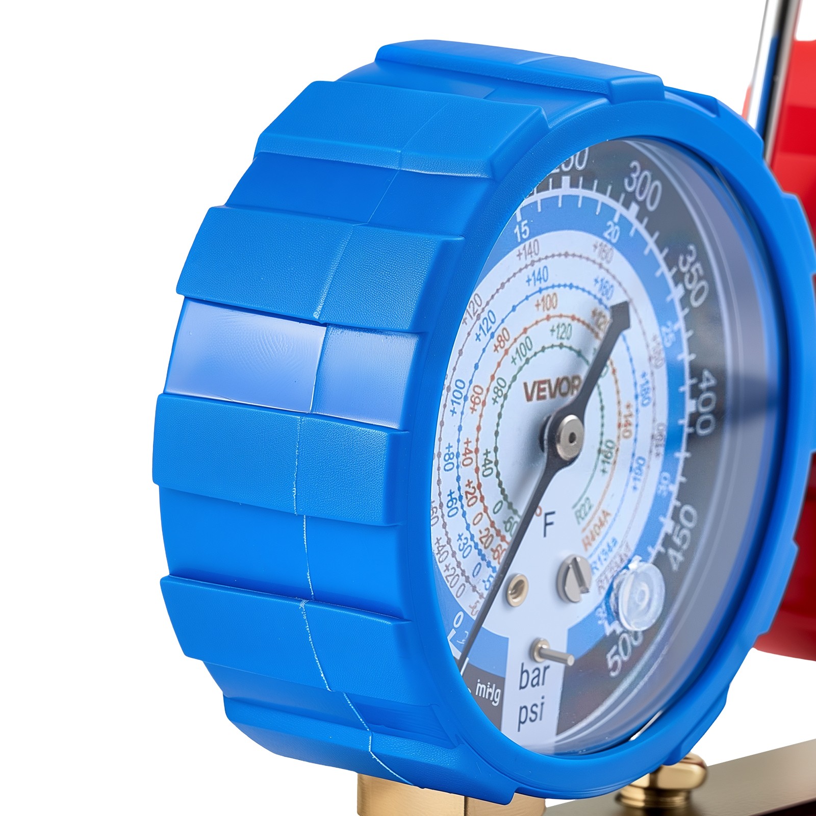 VEVOR AC Manifold Gauge Set 4-Way R134a R404A R1234yf R22 Refrigeration Charging