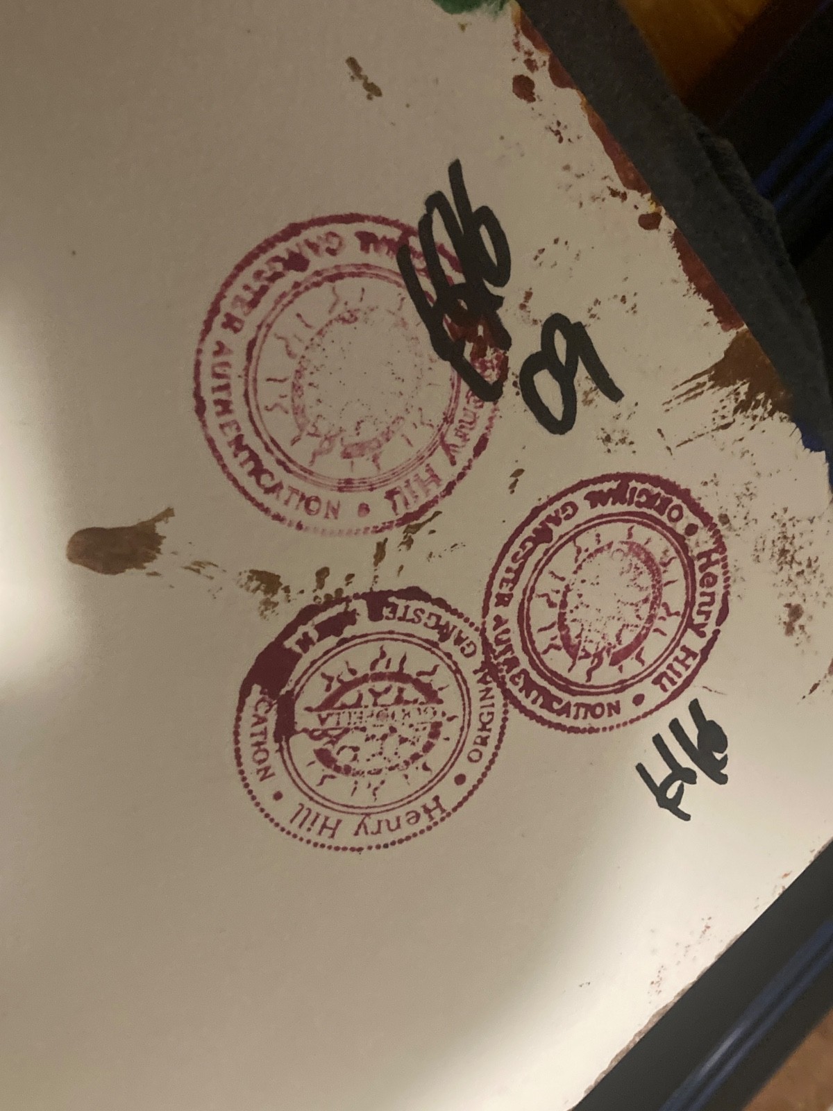 henry hill goodfellas Signed Original Goodfellas Painting TANPA ZOO COA ON BACK