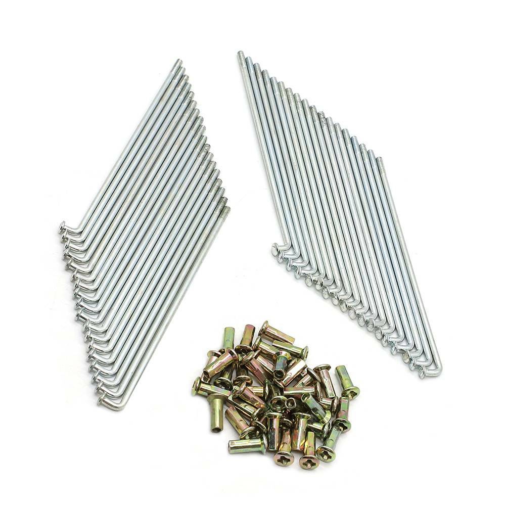 36pcs Rear Wheel Spokes Set with Nipples for Honda CRF80F 2004-2009 XR80R 90-03