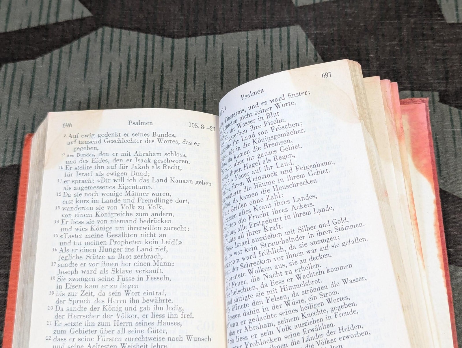 WWII New Testament Bible for German POWs 1942 PW Prisoner of War POW Camp Book