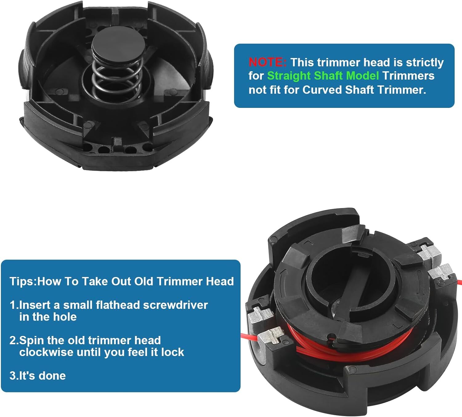 String Trimmer Head For Dewalt DCST920 DCST922 DCST925 DCST970 DCST990 DCST991