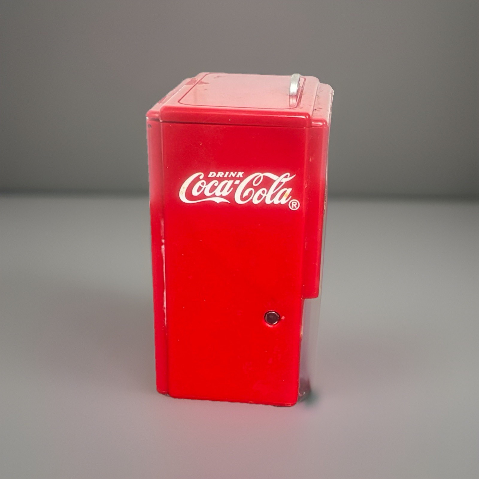 Vintage 1995 Coca Cola Toothpick Dispenser Holder Red Cooler Coke Collectible