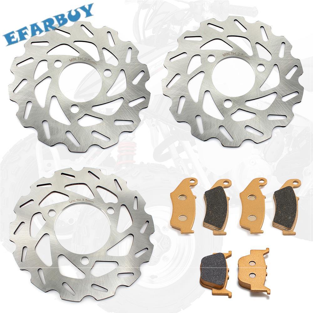 Front Rear Brake Discs Rotors Pads For Honda TRX 450 R ER TRX450R TRX450ER 04-13