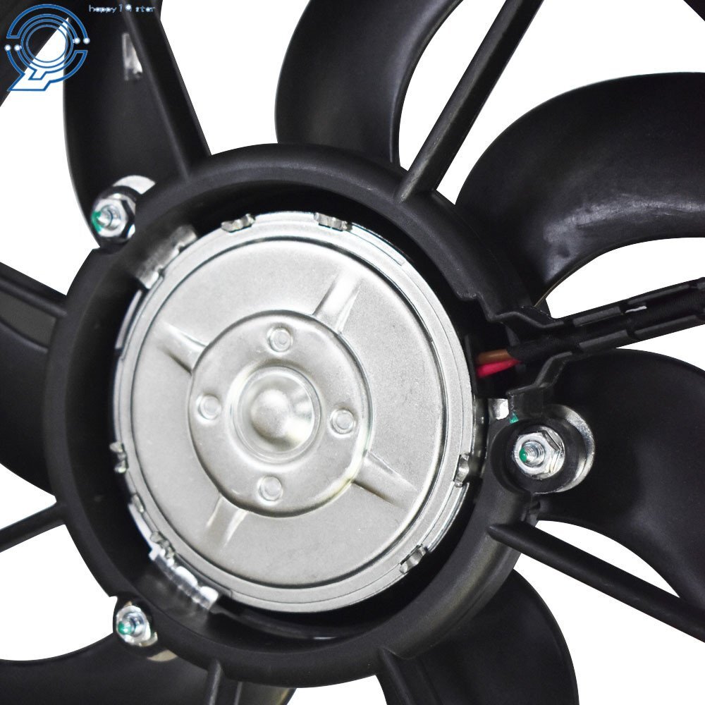 Radiator Cooling Fan Assembly for Volkswagen Golf Jetta Rabbit Beetle 2.0L 2.5L