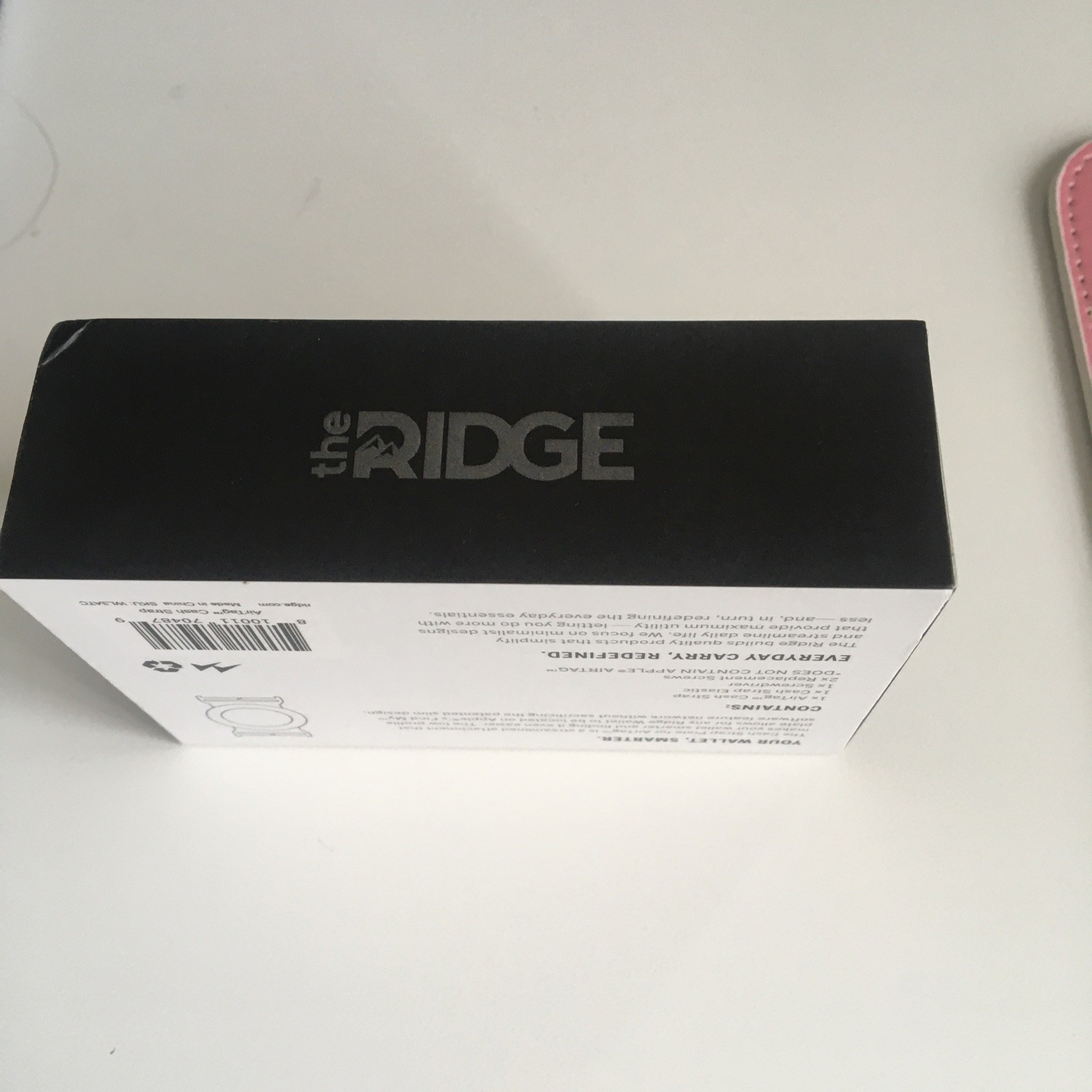 The Ridge Wallet Accessories AirTag Cash Strap Black - New! Free Shipping!