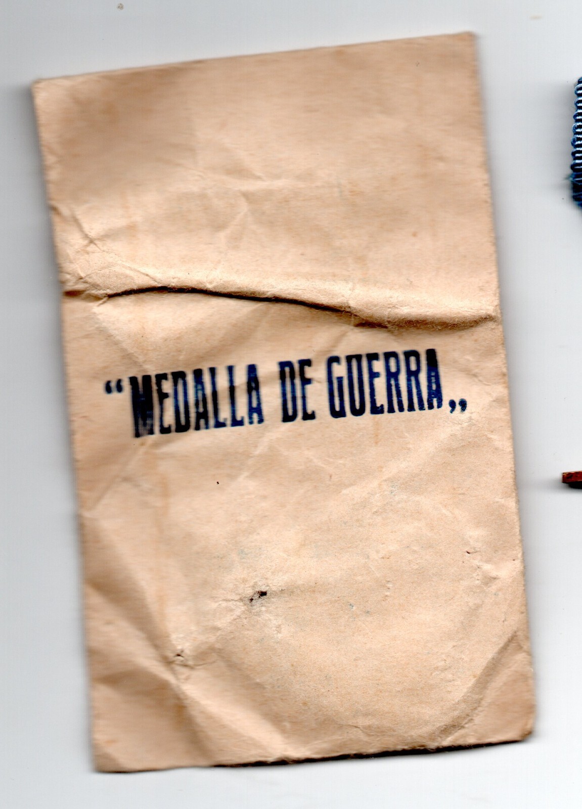 1932 - 1935 Chaco War BOLIVIA - PARAGUAY original medal with ribbon and cover