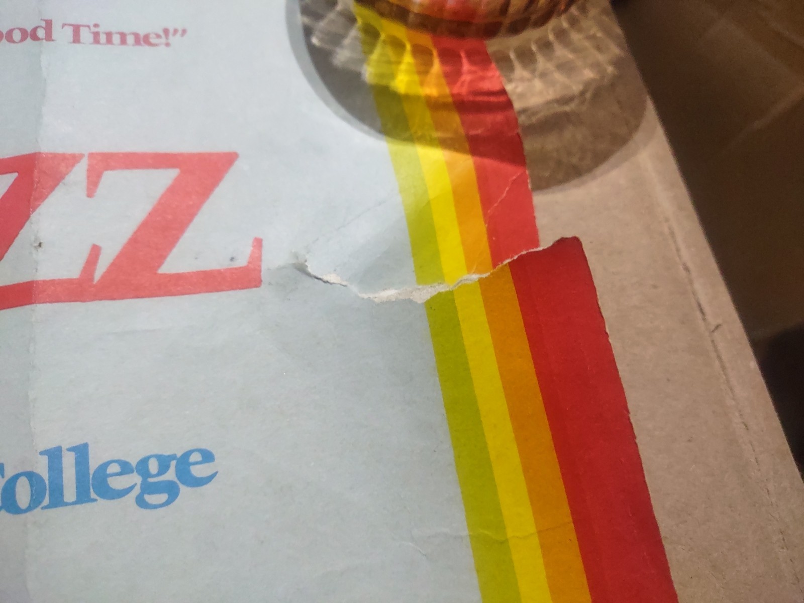 ORIGINAL 1974 ANN ARBOR BLUES & JAZZ FESTIVAL POSTER FEATURING JAMES BROWN