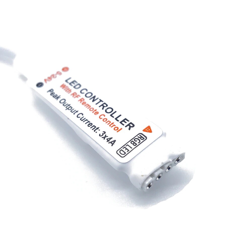 RGB LED Light Roll Strip Remote Control Wireless Controller Receiver 12VDC 4-Pin