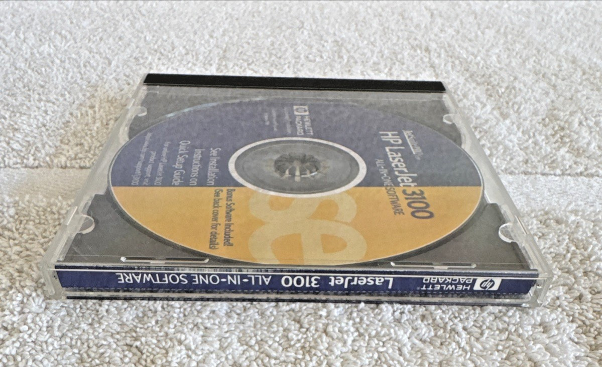 JetSuitePro for HP LaserJet 3100 All-in-One Software CD-ROM