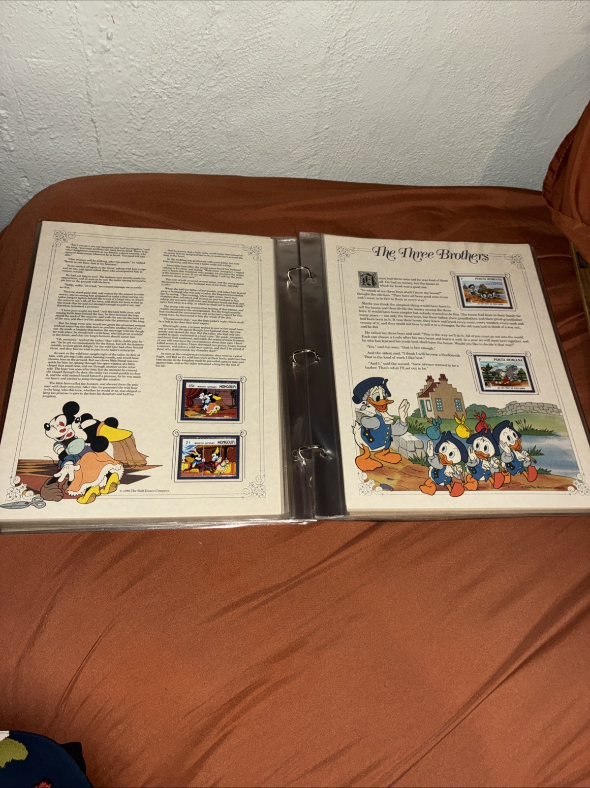 Walt Disney Grimm's Fairy Tales Panel Collection Postal Commemorative Society200