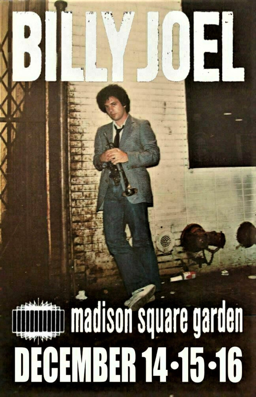 Billy Joel Concert Poster 12 X 18 Free Shipping