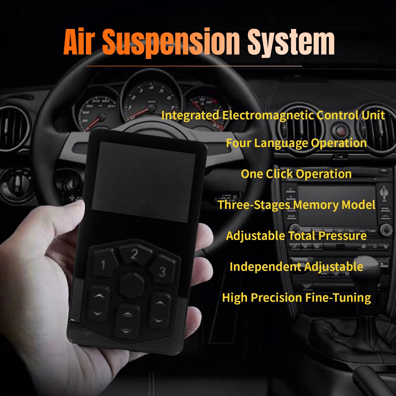 Air Management Kit Economy Edition Three-Segment Memory Air Ride Suspension Kit