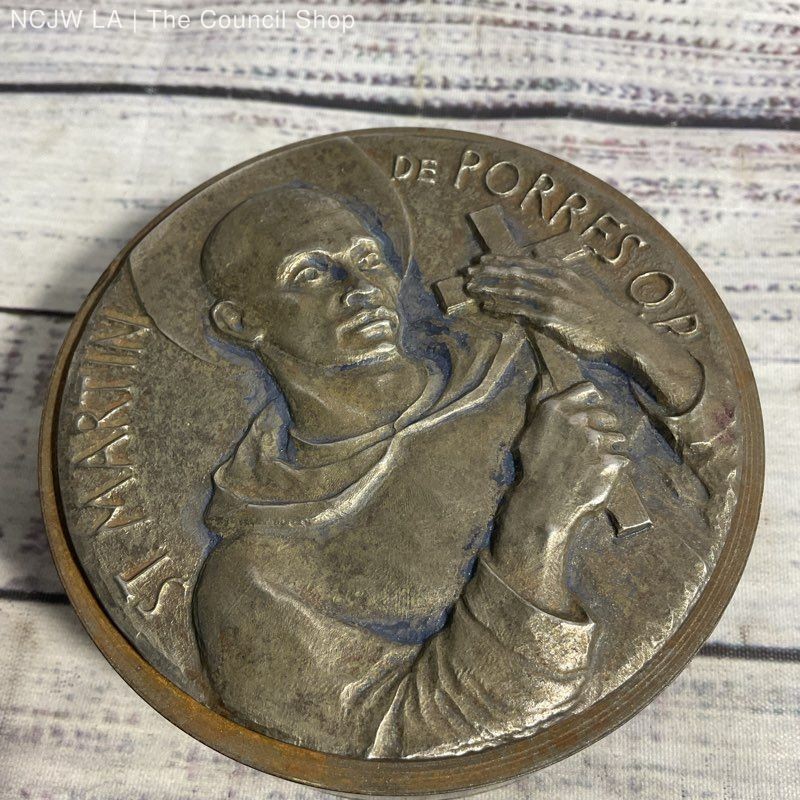 Antique St. Martin De Porres Canonization Medal Casting Mold