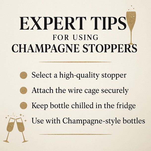 Label Peelers Champagne Stoppers 12 Count