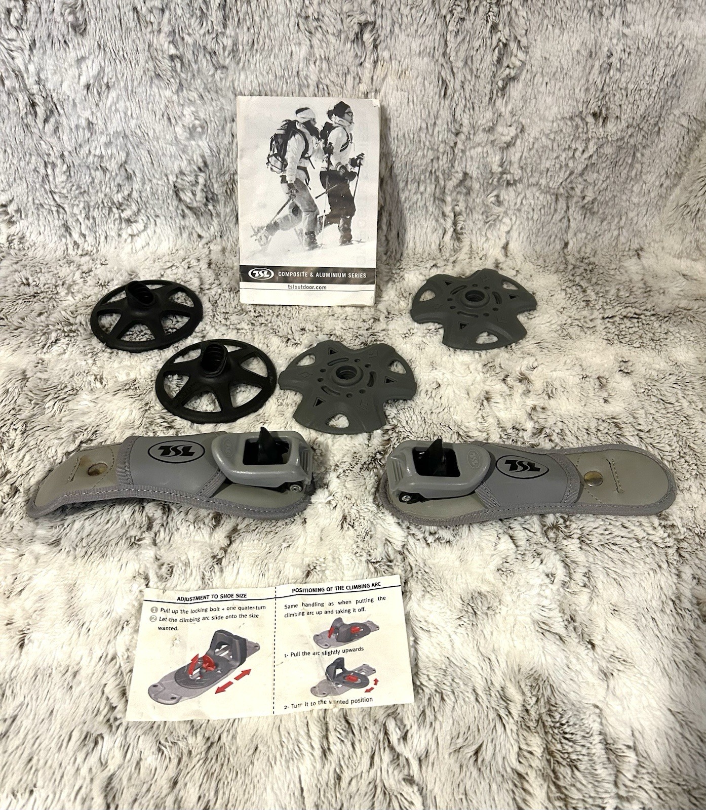 TSL WOMENS SNOW SHOES OVER THE TOP- MADE IN VERMONT U.S.A. - Adjustable Size