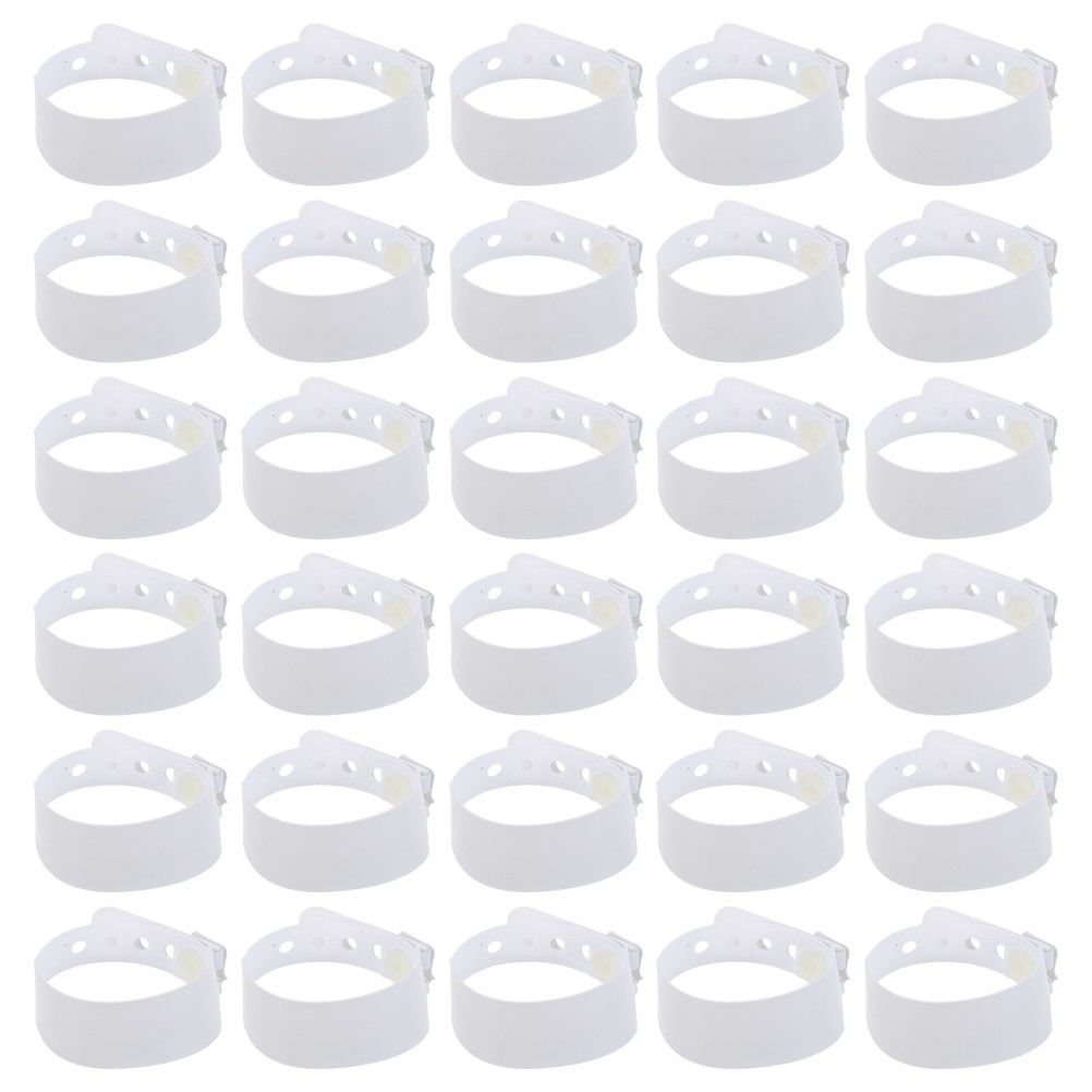 100 Pcs Medical Identification Wrist Bands for Hospitals Wristbands Pvc