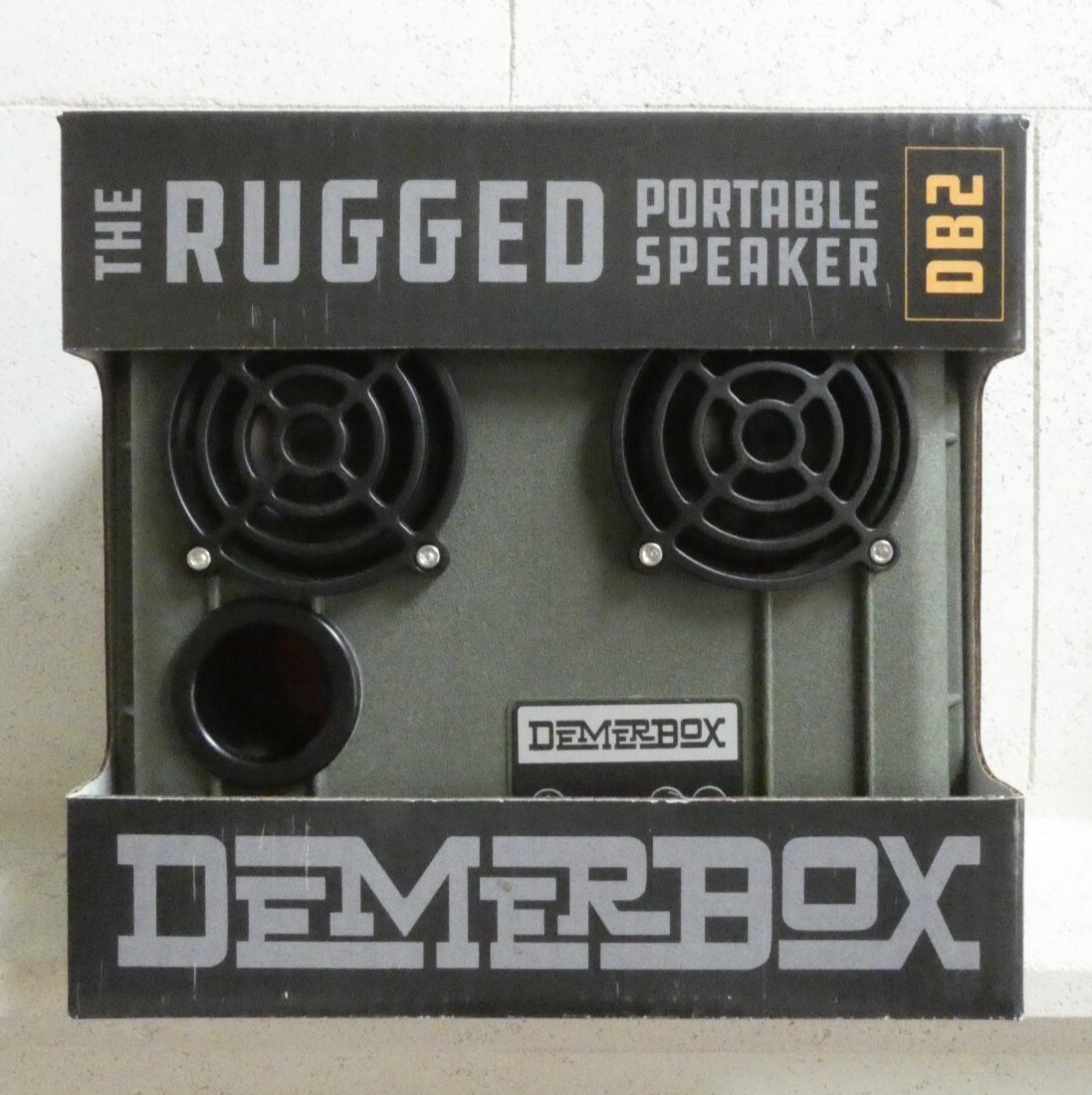 DemerBox DB2 Wireless Speakers Waterproof Portable Rugged Outdoor 40+ h Battery