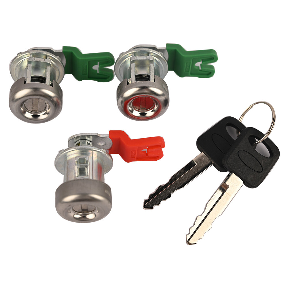 Tailgate & Ignition Door Lock Cylinder Set For Ford 1998-2007 F-250 F-350