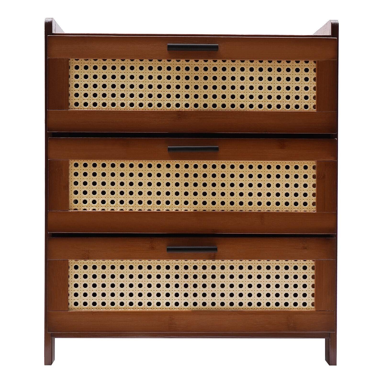 Nightstand Storage Cabinet & 3-Drawer Bedroom Bedside End Table Furniture NEW