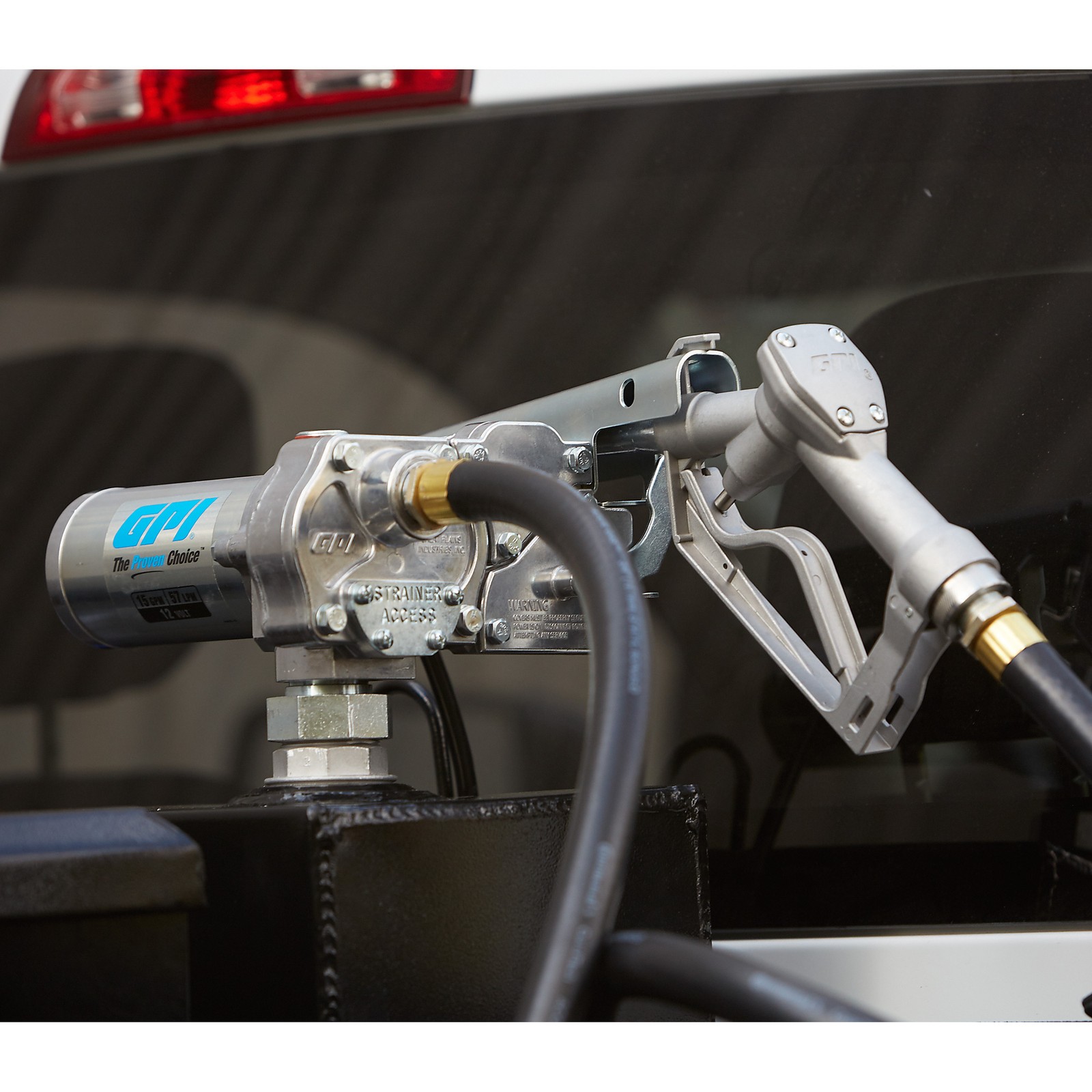 Better Built Steel Diesel Fuel Transfer Tank Toolbox Combo With GPI 12V Fuel