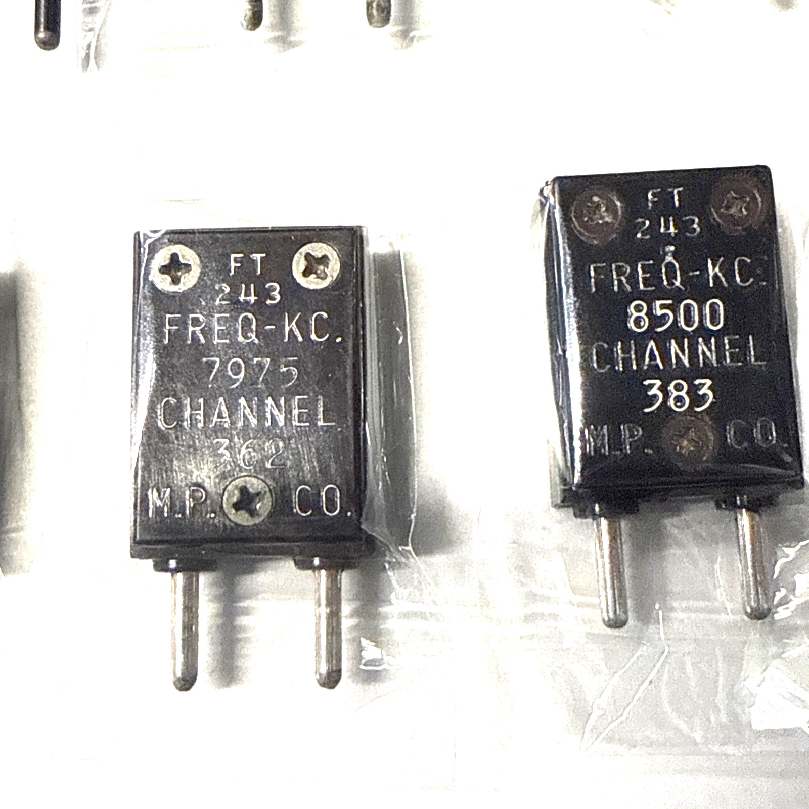 one FT243 quartz crystal from the list below :