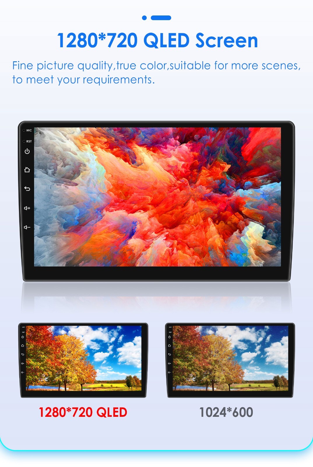 For Chevrolet Camaro 2010-2015 Android14 Radio Stereo FM Apple Carplay GPS Navi