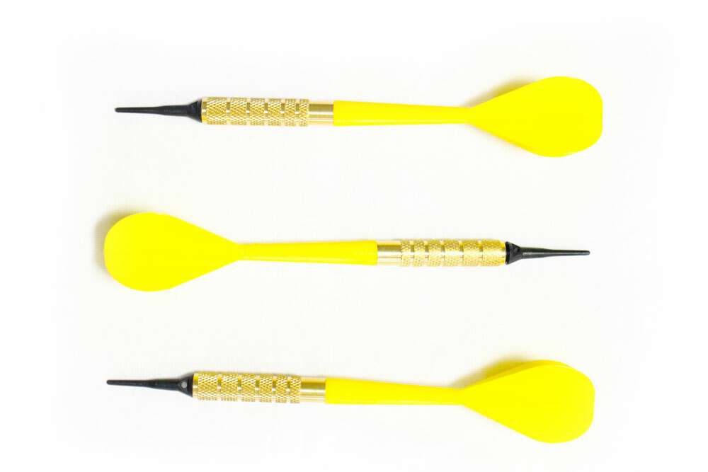 Arachnid Commercial Plastic Soft Tip Dart Set for Electronic Dartboards