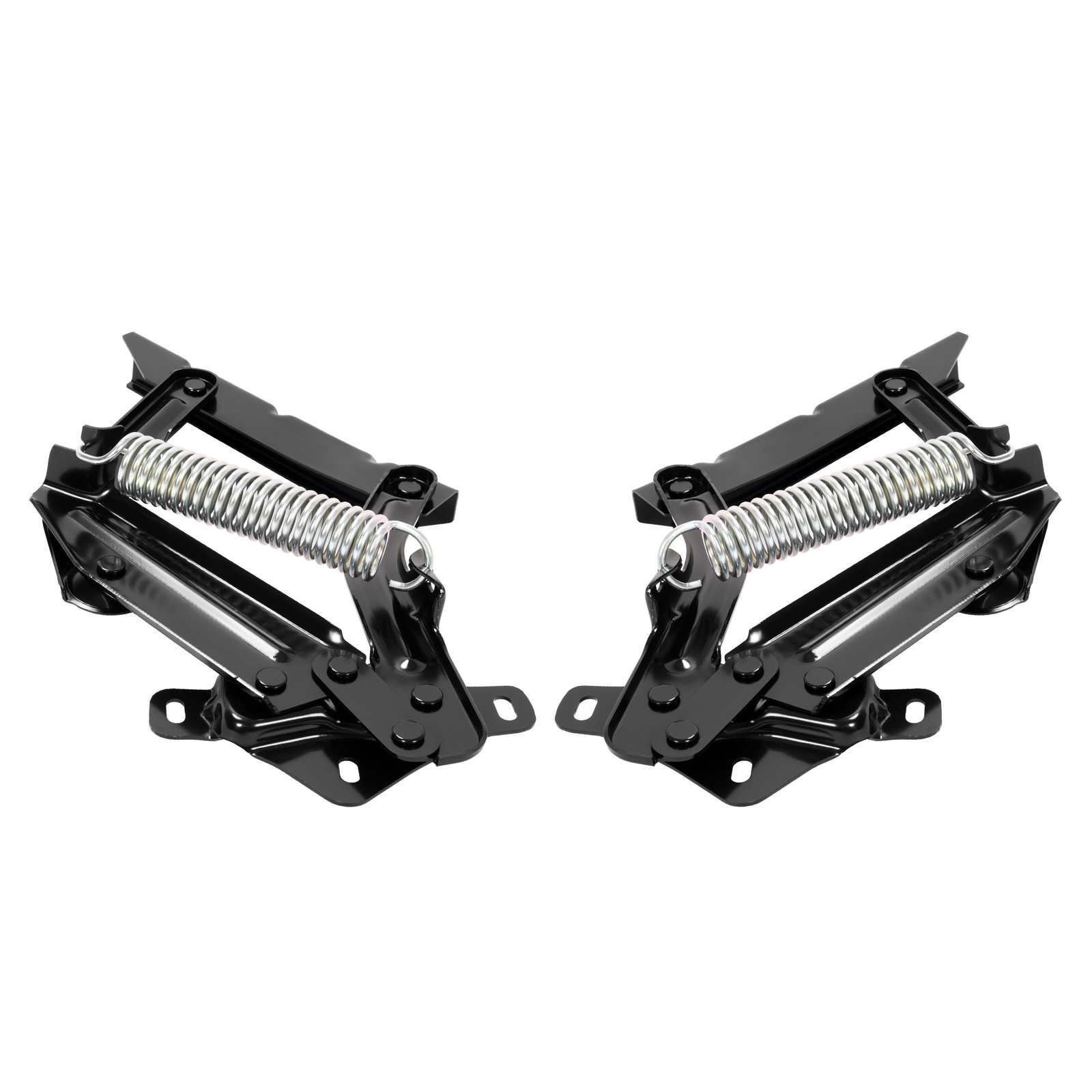 Hood Hinges Pair LH+RH For 1973-1979 Ford F100 F150 F250 F350 Bronco w/ Spring