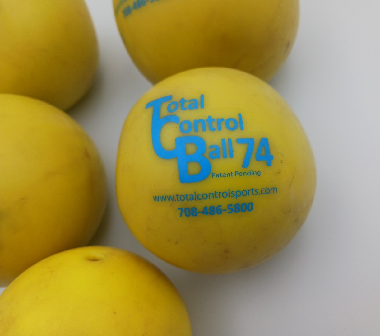 Lot of 5 Total Control Balls Baseball Weighted Balls 3-82 1-74 1-Powernet Ball