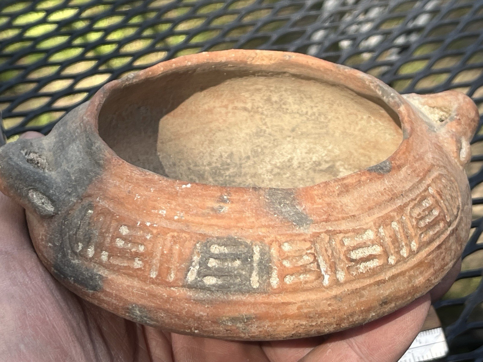 Taino Pottery Bowl PreColumbian Ancient Artifact Arawak Caribe Mayan