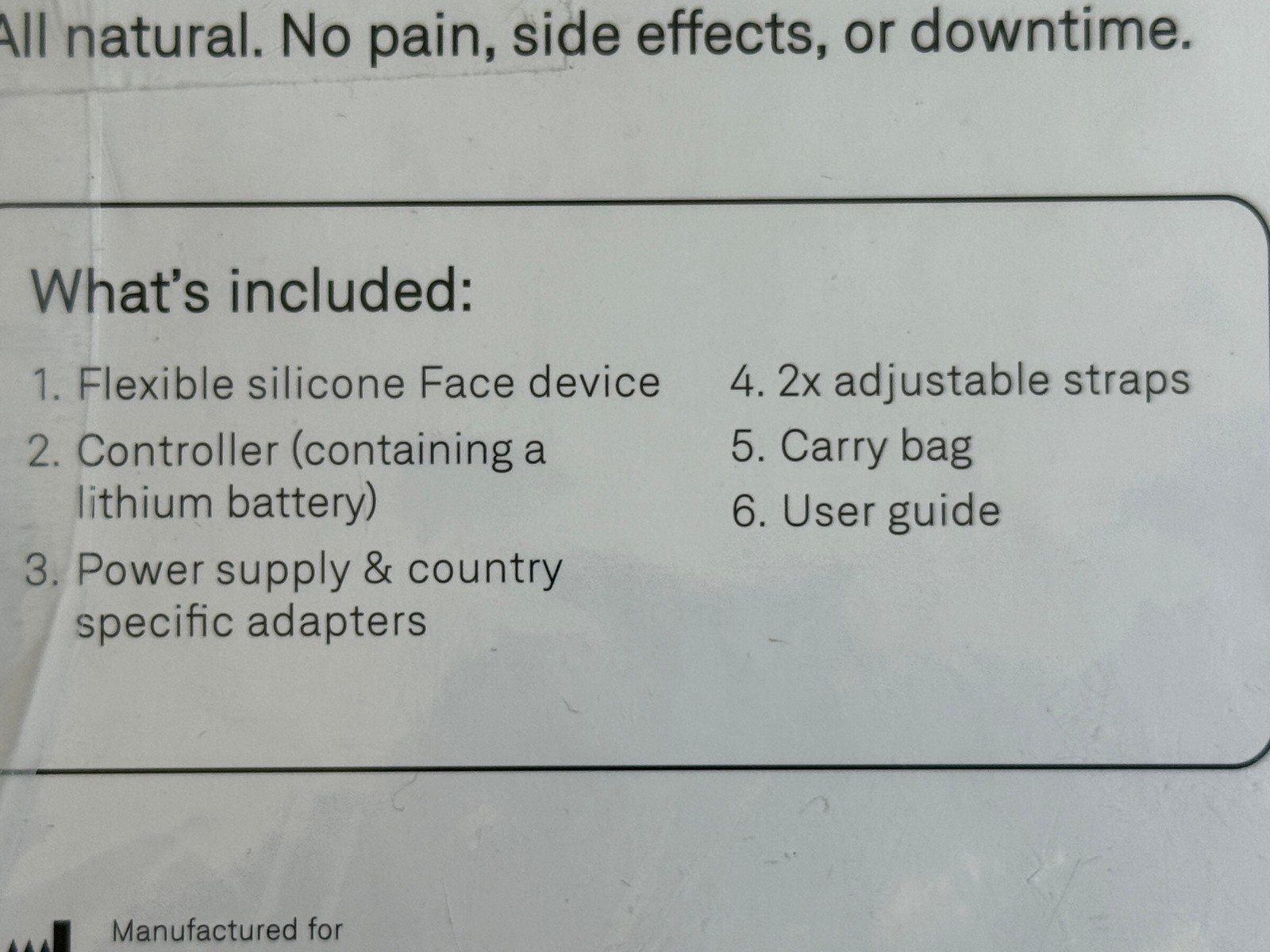 NEW Omnilux Contour Face LED Red Light Therapy Mask Reduce Lines Wrinkles Womens