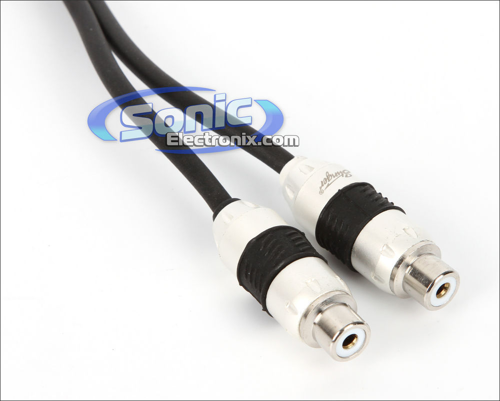 Stinger SI82YF 2-Channel 8000 Series RCA Y-Adapter Cable
