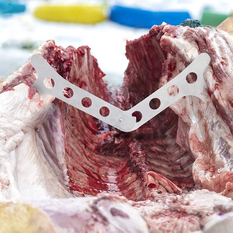 FLISSA 10PCS Hunting Field Dressing Kit Hunting Knife Sets Skinning Knife W/CASE