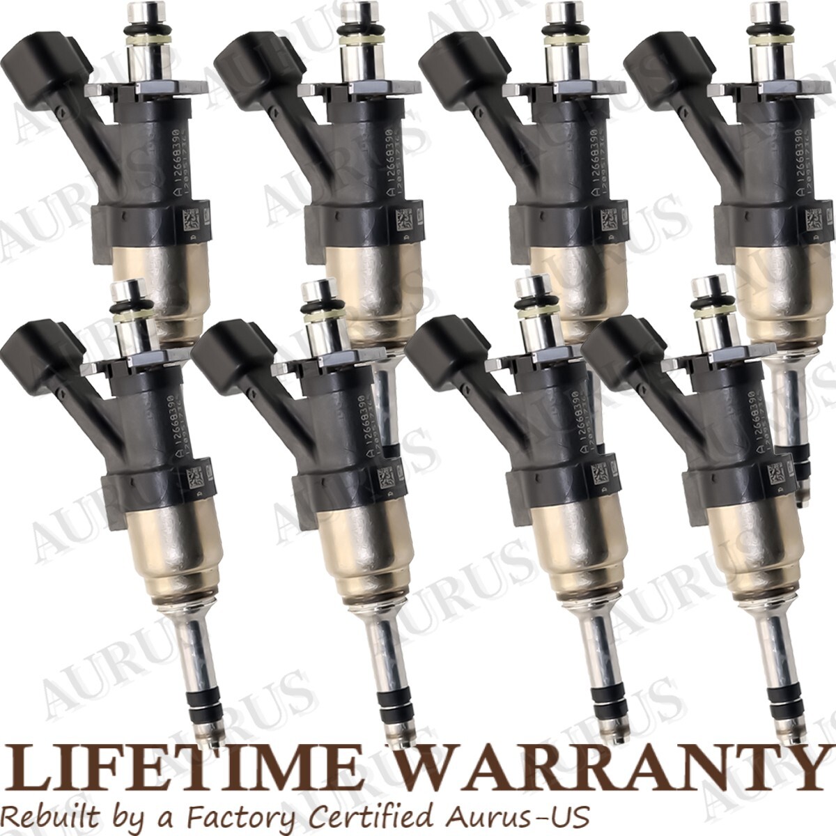 x8 OEM ACDelco Fuel Injectors for 2014-2017 Chevrolet GMC 1500 5.3L A12668390 V8