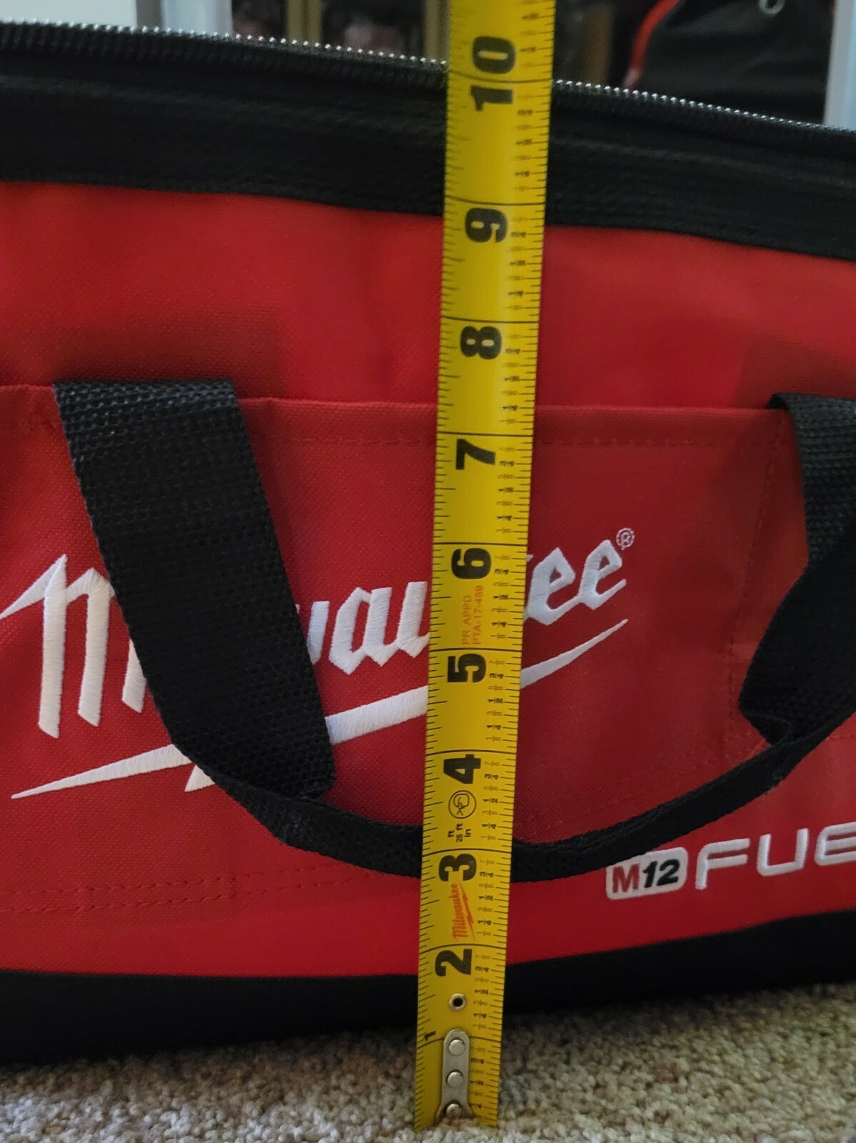 New Milwaukee FUEL M12 13" Heavy Duty Contractors Tool Bag M18 13" x 9" x 10"