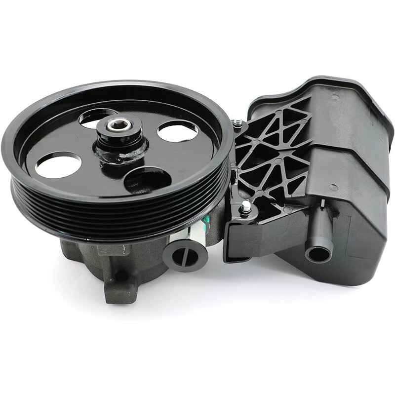 Power Steering Pump w/ Reservoir & Pulley for 02-07 Dodge Ram 1500 3.7/4.7/5.7L