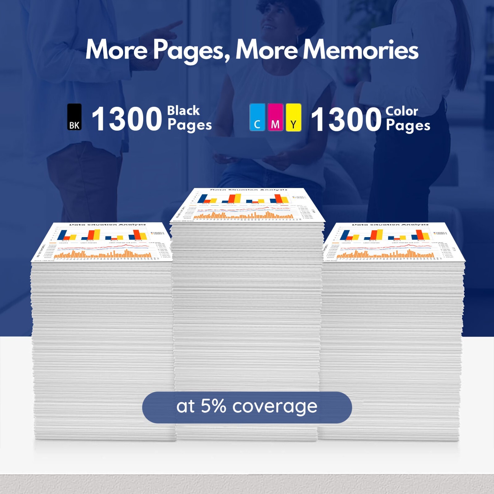 5PK 822XL T822XL Ink Cartridge For Epson WorkForce Pro WF-3820 WF-4820 WF-4833